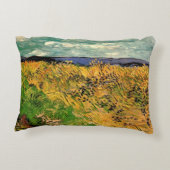 コーンフラワー咲く麦畑(Vincent van Gogh) アクセントクッション (裏面)