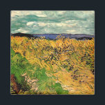 コーンフラワー咲く麦畑（Vincent van Gogh） マグネット<br><div class="desc">ゴッホの「コーンフラワー咲く麦畑」は、ヴィンテージの美術ポスト印象主義風景画である。農村の畑に咲く麦とコーンフラワーの花々。明るい青空には、秋の季節を思わせる白いモクモクとした雲が渦巻いている。
画家について：
ヴィンセント・ウィレム・ファン・ゴッホ（1853 - 1890）は、彼の時代を代表するポスト印象主義の画家の一人である。彼の作品は、荒々しい美しさ、感情的な誠実さ、鮮やかな色彩で際立っていた。</div>