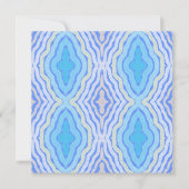 コーンフラワー無料カラーシャビーシックデザイン カード (正面)