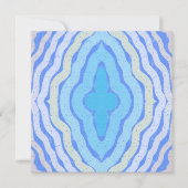 コーンフラワー無料カラーシャビーシックデザイン カード (正面)