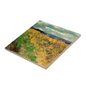 コーンフラワー畑のある麦畑 ヴィンセント・ヴァン・ゴッホ タイル (側面)