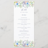 コーンフラワー素朴な結婚緑の朝食 メニュー (正面)