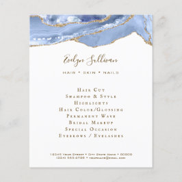 コーンフラワー青瑪瑙フライヤー チラシ