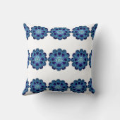 コーンフラワー2彼の愛 クッション (裏面)