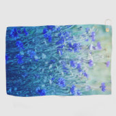 コーンフラワー ゴルフタオル (横)