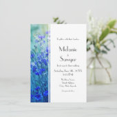 コーンフラワー 招待状 (スタンド正面)