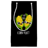 コーンフリックおもしろいコーンプンダークBG スモールペーパーバッグ (正面)