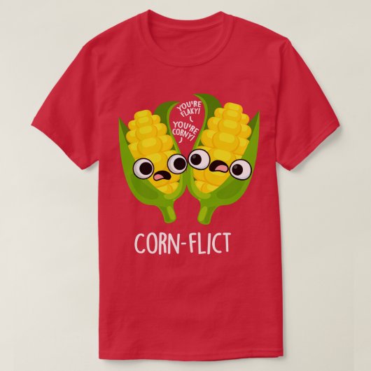 コーンフリック可愛いコーンフレークパン1 Tシャツ (デザイン正面)