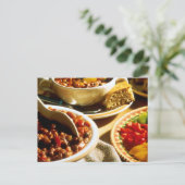 コーンブレッドでチリ ポストカード (スタンド正面)