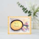 コーンブレッド、招待されました_ インビテーションポストカード (スタンド正面)