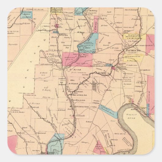 コーンプランター郷 スクエアシール (正面)