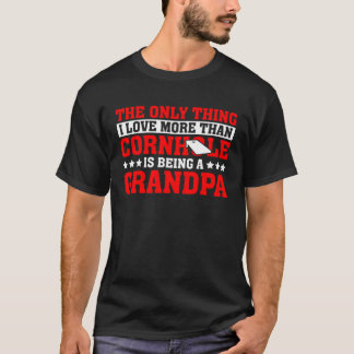 コーンホールおじいちゃんのためのサックトス・コーンホールゲーム Tシャツ