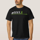 コーンホールおもしろい進化コーンホールギフト Tシャツ (正面)