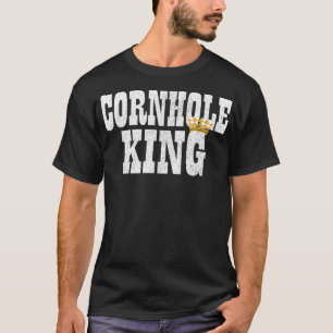 コーンホールキおもしろいンおもしろいグボードのゲームシャツ Tシャツ