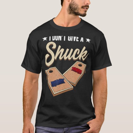 コーンホールコーンホール与えI Don A Shuck Tシャツ (正面)