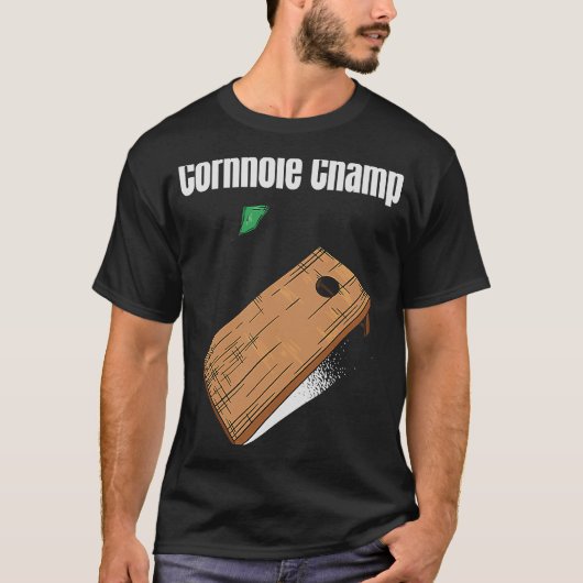 コーンホールチャンプ Tシャツ (正面)