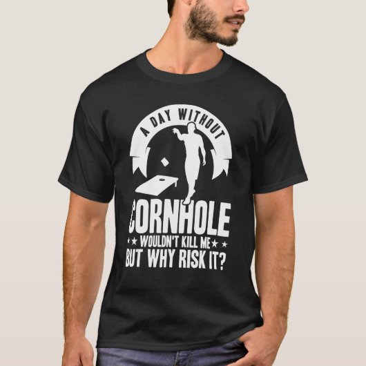 コーンホールチーム1日コーンホールチーム Tシャツ (正面)