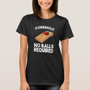 コーンホールチーム ビーンバッグ コーンホール大好き Tシャツ