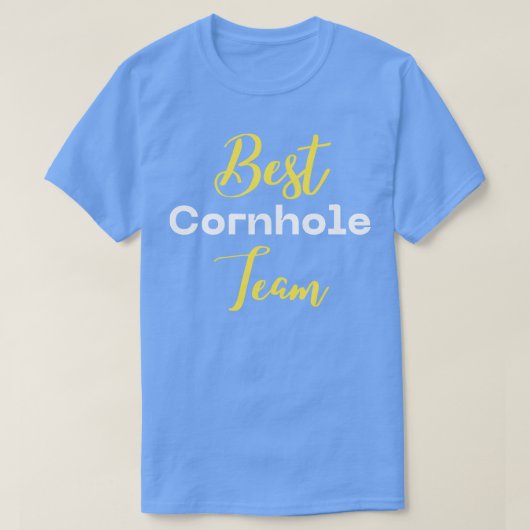 コーンホールチーム Tシャツ (デザイン正面)