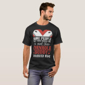 コーンホールチームBeanバッグ選手チャンプ夫M妻 Tシャツ (正面フル)