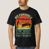 コーンホールトスゲーム Tシャツ (正面)