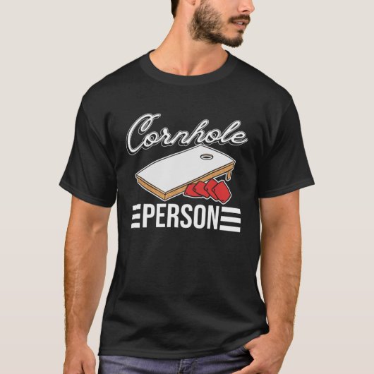 コーンホールパーソンコーンホール Tシャツ (正面)