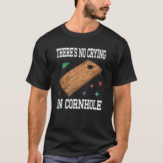 コーンホールビーンに泣き叫びがないバッグコーンホール Tシャツ (正面)