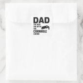 コーンホールビーンバッグトスアウトドアパパファーザーズ・デイ スクエアシール (バッグ)