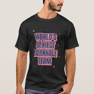 コーンホールプレイヤーに捧ぐワールドクラスのイェストコーンホールチーム Tシャツ