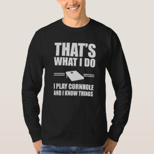 コーンホールプレイヤーの服 ラブサックトス Tシャツ