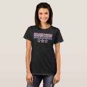 コーンホールプレイヤー向けハードコアコーンスター Tシャツ (正面フル)