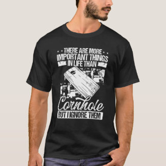 コーンホールプレーヤーより重要なことCornament Th Tシャツ