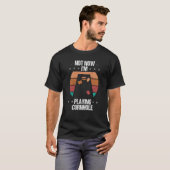 コーンホールプレーヤー今はImトーサー投げコーンホール Tシャツ (正面フル)
