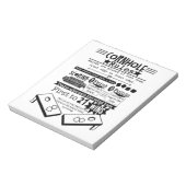 コーンホールルール – 40簡単涙ペー遠くにジ ノートパッド (回転)