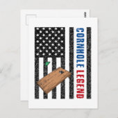 コーンホールレジェンドUSA ポストカード (正面/裏面)