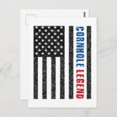 コーンホールレジェンドUSA ポストカード (正面/裏面)
