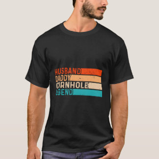 コーンホール夫ダディレジェンドパパ Tシャツ
