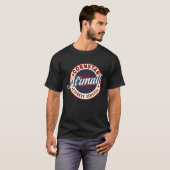 コーンホール表現チーム向けAirmail Cornstarサービス Tシャツ (正面フル)
