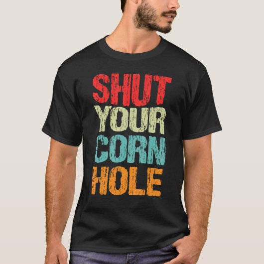 コーンホール豆の悪いコーンホールプレーヤーを閉じる2 Tシャツ (正面)