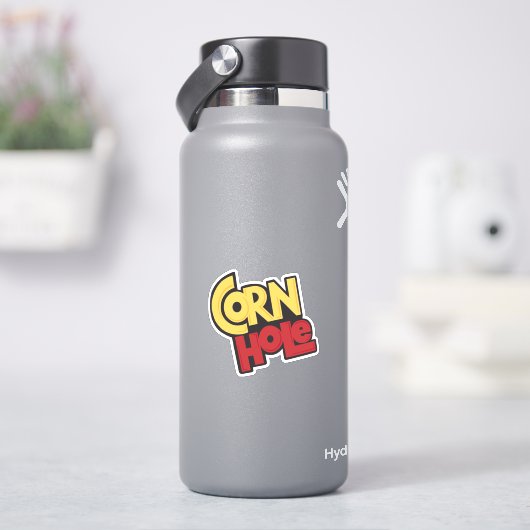 コーンホール「コーンナッツ」テーマシール シール (HydroFlask)