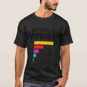 コーンホール・テールゲーティングで負ける理由 Tシャツ (正面)