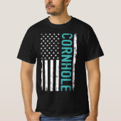 コーンホールUSA Tシャツ (正面)