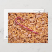 コーンポップ・アートのキャンディ ポストカード (正面/裏面)