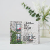 コーンマフィンレシピはがき ポストカード (スタンド正面)