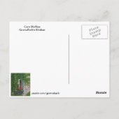 コーンマフィンレシピはがき ポストカード (裏面)