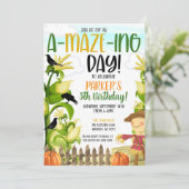コーンメイズボーイズ誕生日招待状 招待状 (スタンド正面)