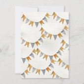 コーンメイズ秋誕生日パーティー 招待状 (裏面)