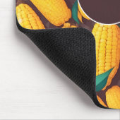 コーンモザイクカラフルパタパーソナライズされたーン マウスパッド (コーナー)