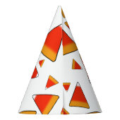 コーンレッド&オレンジキャンディ パーティーハット (裏面)