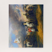 コーンワリス革命戦争の降伏 ジグソーパズル (縦)